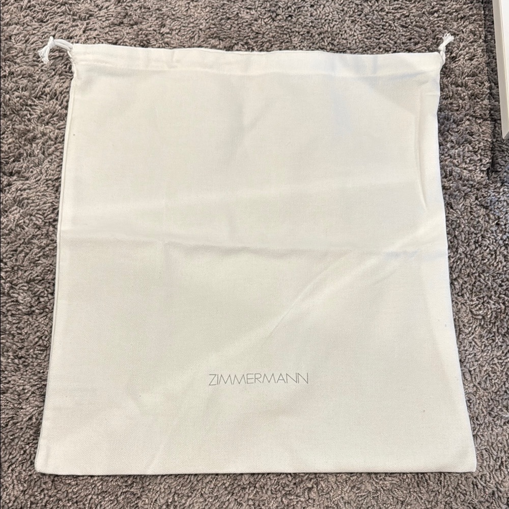 Zimmermann White Dust Bag